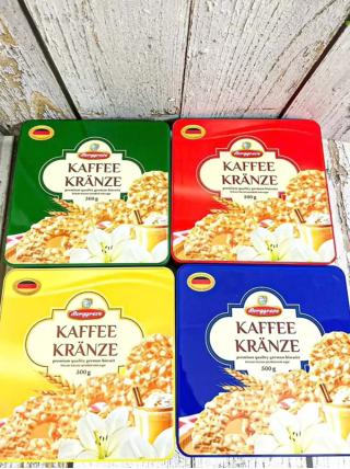 Bánh quy BORGGREVE Kaffee Kranze 500g Chính hãng