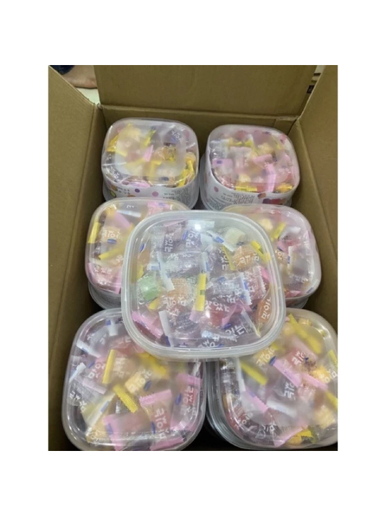 HỘP 308gr Kẹo dẻo trái cây JUICE SOFT CANDY