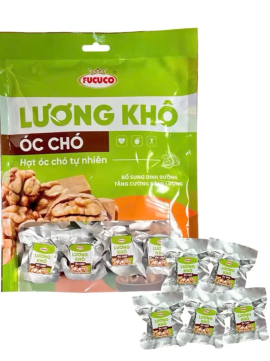 Lương khô Óc Chó hạt tự nhiên FUCUCO 380g