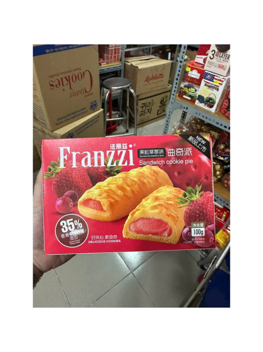 BÁNH KẸO LÀM GIỎ QUÀ TẾT Bánh Franzzi Sanwich cookie Pie 100g