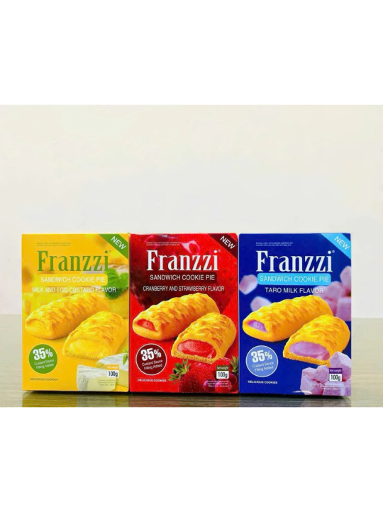 BÁNH KẸO LÀM GIỎ QUÀ TẾT Bánh Franzzi Sanwich cookie Pie 100g