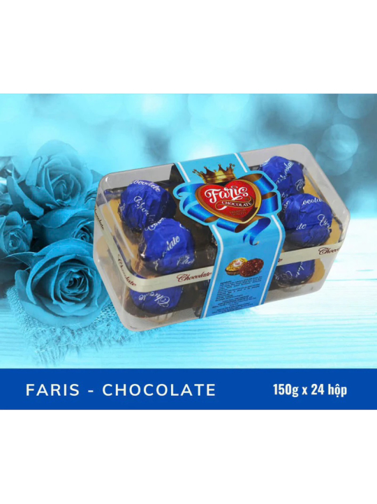 Socola hạt phỉ Faris HongKong 208g, chocolate, sô cô la ( 16 viên)