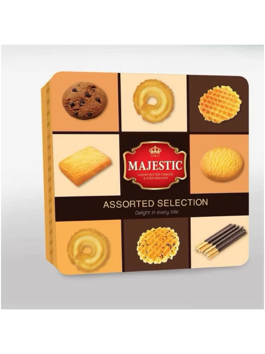 Bánh COOKIES THẬP CẨM MAJESTIC SELECTION-DATE XA MỚI