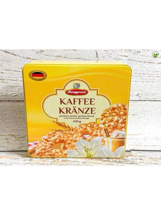 Bánh quy BORGGREVE Kaffee Kranze 500g Chính hãng