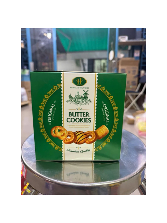 Bánh quy Butter Cookies hộp giấy vuông nhỏ